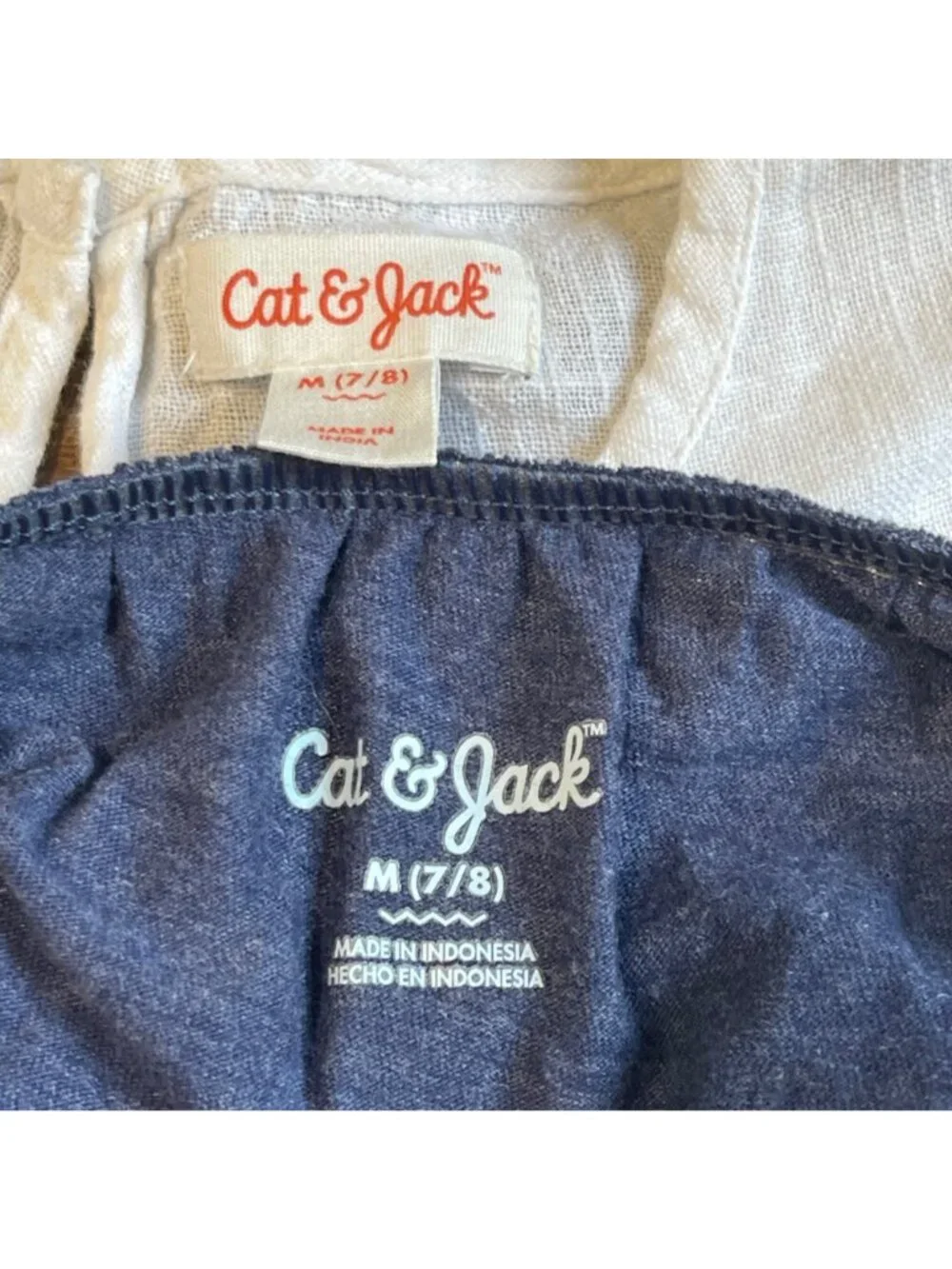 Cat & Jack Atlanta Braves Tank and Lightweight Blouse Set of 2 Girls‎ Size 7/8